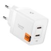 Ładowarka Sieciowa Spigen 47W 2-Porty USB-C – Biała